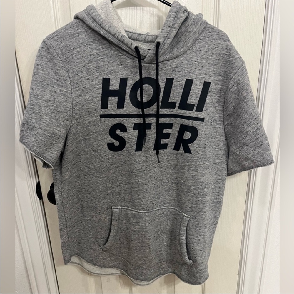 Men’s Hollister hoodie short-sleeve pullover